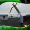 2017 Fantastic inflatable clown air dancer,custom single leg sky dancer in high quality