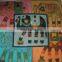 coloured ELEPHANT PATCHWORK CUSHION COVERS LOT OF 100 PCS