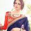 Latest Blue Color Indian Saree/Shari/Sari for party Wear