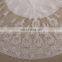 Honorable Off Shoulder 1/2 Sleeve Long Train A-line Lace Wedding Dress