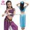 ET-129 Egyptian chiffon professional girls and kids belly dance costume 3pcs/2pcs set