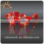beautiful shaped LED flashing star sunglasses for party