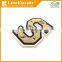 Fashion letter S design embroidered patch for clothing