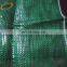 Plastic bag mesh supplier for onion garlic holder orange