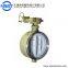 D363H-25C Ccast iron butterfly valve Gear Operated Butt welding end butterfly valve PN25