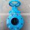 Dark rod soft sealing gate valve underground soft seal elastic seat seal gate valve flange gate valve