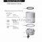 Marine fuel filter water separator S3214 assembly
