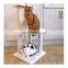 China supplier sisal cat climbing tree frame with scratching pole cat jumping frame