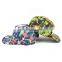 Shenzhen supplier african floral print 5 panel caps