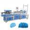 YMJ Ultrasonically sealed surgeon disposable non woven bouffant cap surgery hat machine to make hats with elastic band