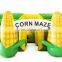 Outdoor Jumpy Castle Inflatable Corn Maze Playground For Sale