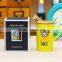 ME2 thief dads glaze cup With cover with a scoop of ceramic cup Yellow mugs