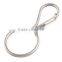 2016 Mini Stainless Steel Key Buckle Snap Spring Clip Hook Carabiner Backpack