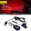 1Pcs Car USB Plug DJ Mini Colorful Music Sound Lamp Atmosphere Light laser star light Remote Control Enjoy Christmas Day Gift