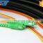 High reliability 2 4 6 8 10 12 optical cable patchcords waterproof pigtail 0.9 2 3mm FC fiber optic patchcord