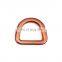 colorful d ring high quality and favorable price accept color custom