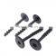 stainess steel pan head bottom cutting self tapping screw for plastic