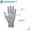 HANDLANDY ANSI Cut Level 4 Anti Slip Construction Dipped Gloves PU Coated Gloves Work Safety