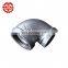 sgs certified black elbow galvanized malleable iron pipe fittings