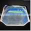 BPA Free Wholesale Clear Mylar Liquid Pouch Foldable Plastic Stand Up Juice Water Packaging Bags with Spout