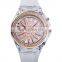 Skmei brand designer watches 1536 wrist watch women transparent watch strap creative rotating flower dial