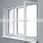 White PVC Internal frame plastic UPVC casement window