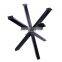 Modern Style Wrought Iron Table Legs Rustic Heavy Duty  Industrial Frames X Shape Custom Meeting Metal Table Base