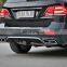 car accessories For Mercedes benz GLE - Class  upgrade G63 AMG Rear Lip And Diffuser