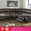 European Style Brown Half Moon Modern Classic Sofa For Decoration