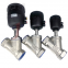 Stainless steel inner wire angle seat valve