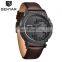 BENYAR 5117M 3D Juggle Dial Leather Watch For Teens Calendar Analog Online Shopping Unisex Watch