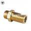 OEM ODM Provided Hot dip galvanized Industry Pipe Fitting Hydraulic Fitting Types Thread Connecting Straight Adapter