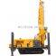 Hard rock drilling machine with compressor /Air compressor drill rig for stone quarry plant