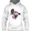 OEM Rubber Print Fitness Pullover Workout DIRT BIKE MOTOCROSS Biker Drawstring Man Sweatshirts Hoodies