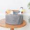 Children's toy storage organizer with storage bins basket for clothes folded Oxford canvas laundry hampers home