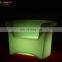 glow bar tables vasos plastic oscontap	led table stool outdoor furniture led chairs sofa set furniture portable bar cube chair