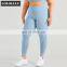 Hot Sale Mesh Breathable Gym Leggings Women Plus Size Scrunch Butt Sport Pants