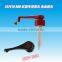 Food grade plastic sauce dispenser with universal closure