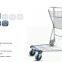 3 Wheel OEM Stainless Steel Baggage Airport Carts Airport Trolleys