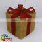 foldable sisal christmas gift box