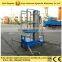 Aluminum Aerial Work Platform Lift Tables Lift Ladder Man Lift