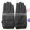 Compact men's leather gloves, fall and winter warm fashion line cycling gloves, Cold Weather Gloves