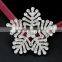 Crystal Rhinestone Large Snowflake Winter Snow Wedding Bridal Brooch Pin