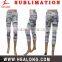 cheap wholesale sublimation printed colorful tight custom womens yoga pants fitness