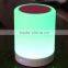 night light touch change color RGB warm white bluetooth speaker TF card DC5V for party outdoor living room child read package