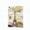 Eiffel Tower pattern for ipad 6 tablet leather case