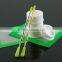 Glass jar with glass lid silicone lid container rubber food grade non stick jar