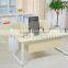 Top Quality Laminated L Shaped Office Desk(SZ-OD189)