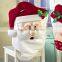 CHRISTMAS chair coverings creative sets snowman christmas decorations