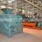 Steel mill briquette machine for iron powdered ore